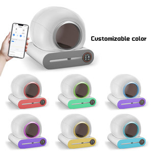 Caja de arena automática grande para gatos de bajo ruido 2025, caja de arena para gatos inteligente y desmontable con aplicación automática, caja de arena para inodoro automática - Product Image 4