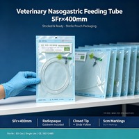 Sonde nasale radiopacique pour l'alimentation par sonde chez les chatons