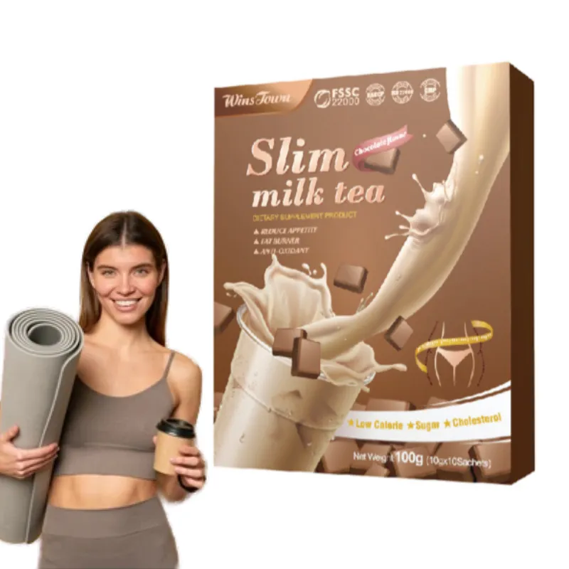 Fluwelen Elegantie Chocolade Melk Thee Omega-3 Verrijkt Voor Hart Gezondheid Gewicht Verliezen Iso Gecertificeerde China Groothandel