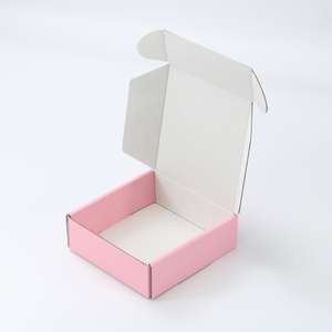 批发定制印花粉色50订阅邮件盒邮寄礼品包装纸板邮件盒 - Product Image 4