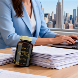 Cápsulas Veganas de Raiz de <span class=keywords><strong>Maca</strong></span> de Marca Privada para Gestão de Energia, 120 Cápsulas - Product Image 5