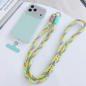 Funda con cordón y diamantes para <span class=keywords><strong>iPhone</strong></span> 17 Pro, 16, 15 Pro Max, 14 <span class=keywords><strong>Plus</strong></span>, 13 Pro; Funda brillante para <span class=keywords><strong>iPhone</strong></span> 12/11 Pro Max - Product Image 5