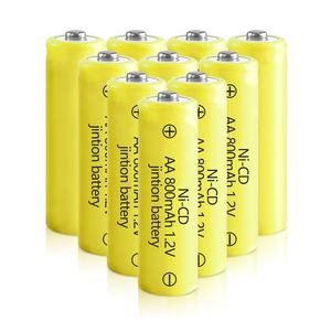 NiCD <span class=keywords><strong>AA</strong></span> 800mAh 1,2 V nicd Batterie 1,2 V Nickel Cadmium Batterien (nicd) Für Haushalts geräte - Product Image 1