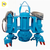 Pompa TSD Heavy Duty Submersible untuk Pasir dan Kerikil, Outlet 6 Inch DN150, Konsentrasi Padatan Tinggi, Digunakan untuk Tambang