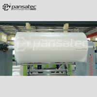 Pansatec LDPE LLDPE 4 Katmanlı 1600mm Yüksek Hızlı Ekstrüzyonlu Balonlu Naylon Film Yapma Makinesi
