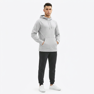 Custom Men's Plain Hoodie Unisex Thick Cotton French Terry American Size Pullover Loose Boxy Oversize Hoodies <b>Sweatshirts</b> - Product Image 1