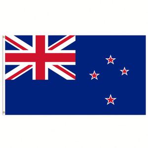 Bandera de Nueva Zelanda Personalizable de 3x5 pies, de una Sola Cara, Estilo Gallardete, para Banderas Nacionales y Exhibición - Product Image 2