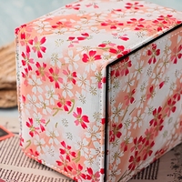 Boîte de rangement pour cartes à collectionner en cuir PU horizontal personnalisable de qualité supérieure avec logo pour le rangement des jeux de société