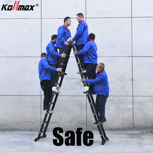 Wholesale Aluminum Folding Telescopic <strong>Ladder</strong> With Hinge Foldable <strong>Ladder</strong> for <strong>Garden</strong> - Product Image 5