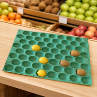 Revêtement de plateau jetable en papier kraft écologique pour l'emballage des fruits et légumes frais
