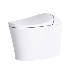 Best <strong>Intelligent</strong> <strong>Toilet</strong> Electrique Nightlight Foot Sensor Flushing Bathroom Bowl Ceramic <strong>Toilet</strong> Smart - Product Image 2