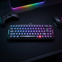 Blade 68 65% Compact Mechanical Gaming Keyboard Silent Linear Switches High-End Wired RGB USB-C Spill Resistant Powered AI
