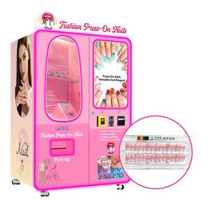 เครื่องจำหน่ายเล็บปลอมแบบสั่งทำได้ พร้อมหน้าจอสัมผัสขนาด 32 นิ้ว ยี่ห้อ XYZ ความจุขนาดใหญ่ - Product Image 1