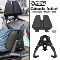 Appuie-dos arrière pour moto ZONTES 150X - Offre un soutien lombaire pour le siège passager - Pièce de modification