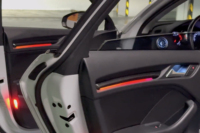 Kit d'éclairage d'ambiance intérieur de voiture en fibre de carbone Symphony LED pour Audi A3/RS3 2013-2020, accessoires d'éclairage intérieur automobile