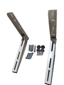 Soporte de compresor de CA galvanizado de acero inoxidable de 1,5 p y 1,5 toneladas, montaje de <span class=keywords><strong>aire</strong></span> <span class=keywords><strong>acondicionado</strong></span> HVAC, herramientas de <span class=keywords><strong>aire</strong></span> <span class=keywords><strong>acondicionado</strong></span>, contratista de soporte para exteriores - Product Image 6