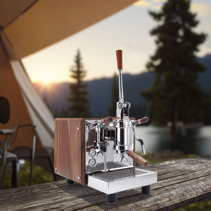 Macchina per Caffè Espresso a Leva con Una Gruppo Erogatore, Macchina per Caffè Manuale per Caffetteria - Product Image 4