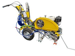 무공기 냉식 플라스틱 도로 표시 기계 유압 펌프 가솔린 엔진 유리구슬 살포기 - Product Image 3