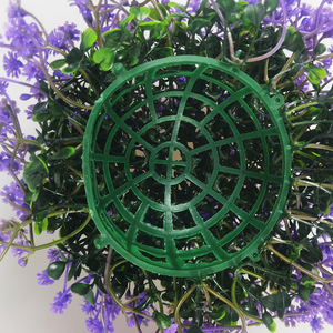 Boule de fleurs artificielles en plastique de haute simulation pour décorations de mariage - Product Image 2