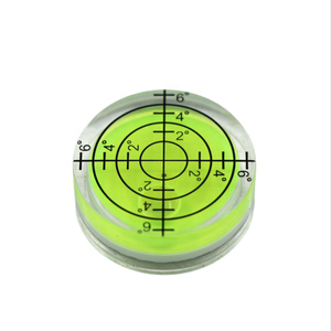Nivel de burbuja universal de alta precisión 360. Nivel de burbuja circular tipo ojo de buey con escala para trípode de cámara, instrumento de topografía - Product Image 2