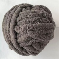 Bojay 2cm Thickness Chenille Ball Yarn, 100% Polyester Chenille Chunky Vegan Yarn, Customized Labels for You