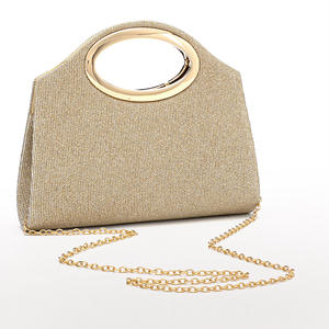 Nuova Borsa da Sera Plissettata con Paillettes Lucide per Donna, Clutch Formale per Abiti da Cerimonia e Matrimoni, Regalo in Poliestere di Tendenza - Product Image 4