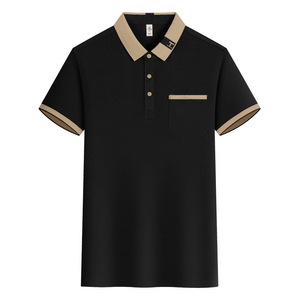 เสื้อโปโลแขนสั้นสีพื้นโพลีเอสเตอร์อ็อกซ์ฟอร์ดชุดทำงานประจำวันสำหรับการสร้างทีมทำงาน - Product Image 2