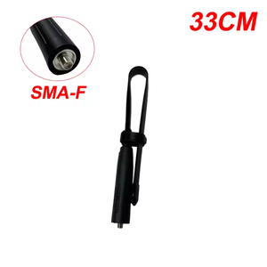 Antena Táctica Plegable de Doble Banda VHF/UHF 144/430Mhz de 124cm/48.8 Pulgadas con Conector Gooseneck para <span class=keywords><strong>BaoFeng</strong></span> UV-5R <span class=keywords><strong>UV9R</strong></span> UV-9R <span class=keywords><strong>PLUS</strong></span> - Product Image 2