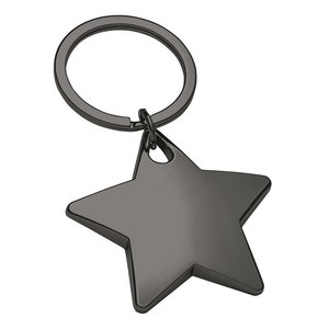 Llavero Personalizado Burnished Star, Material de Cuero y Metal, Llavero Personalizado - Product Image 1