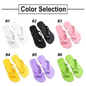 Flip-flops personnalisés OEM/ODM pour hommes, cadeaux promotionnels, PVC antidérapant, tongs décontractées pour femmes, tongs pour la plage d'été - Product Image 2