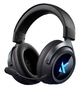 Auriculares para Juegos con Cable e Inalámbricos, Sonido Estéreo 7.1 <span class=keywords><strong>FPS</strong></span>, Retroiluminación de un Solo Color, 2000mAh, AAC, Reducción de Ruido AI, para PC, Deportes y Viajes - Product Image 1