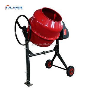 BULANDE Professioneller <span class=keywords><strong>Mini</strong></span> Tragbarer Zementmischer Klein ECUADOR FIORI Schleifmaschine Manuelle Entladung 1000W Motor 2M/H Hohe Effizienz - Product Image 1