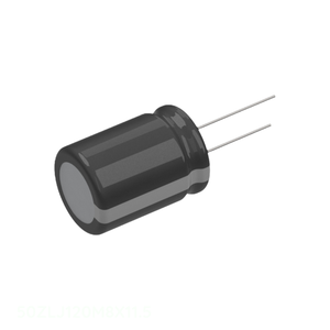 ตัวเก็บประจุแบบ Through Hole รุ่น 50ZLJ120M8X11.5 120 ยูเอฟ คาปาซิเตอร์อะลูมิเนียม 120UF 20% 50V แบบ Radial TH - Product Image 1