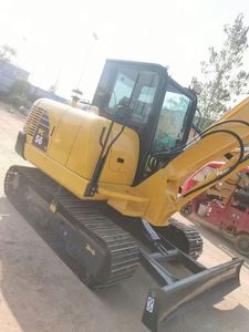 Mini-excavatrice sur chenilles hydraulique d'occasion Komatsu PC56, excavatrices d'occasion PC60 PC55 certifiées CE - Product Image 4