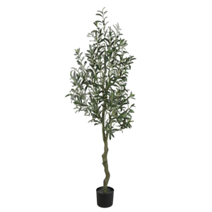 <span class=keywords><strong>Precio</strong></span> barato de fábrica 180CM 6FT Natural Touch Faux Green Maceta Planta de interior Gran <span class=keywords><strong>olivo</strong></span> artificial para decoración interior y exterior - Product Image 1