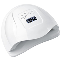 Lampe à ongles UV LED à marque privée Sun X5 Plus, haute puissance 150W, rechargeable, portable, en métal, pour séchage de vernis gel, usage domestique et professionnel