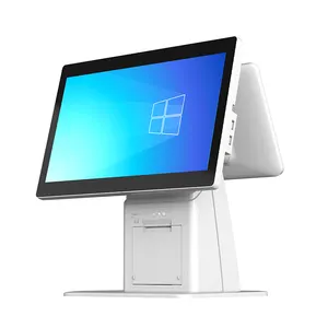 Monitor layar sentuh DLSUM-TA, dengan dudukan dan tampilan pelanggan untuk restoran loyverse pos menggunakan monitor portabel layar sentuh