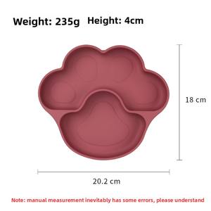 Juego de Alimentación para Bebés de Silicona de Grado Alimenticio, Libre de BPA, con <span class=keywords><strong>Plato</strong></span>, Tazón, Cuchara y Tenedor, Diseño Nuevo 2026 - Product Image 5