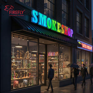 Letrero Personalizado para Tienda, Exterior, Impermeable, para Tienda de Cigarrillos, Letras de Canal, Logotipo Comercial, Letras Publicitarias LED - Product Image 1