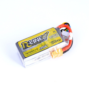 แบตเตอรี่ TATTU R-LINE 1300mAh 95C 4S 6S LiPo XT60 สำหรับโดรนแข่ง FPV - Product Image 3