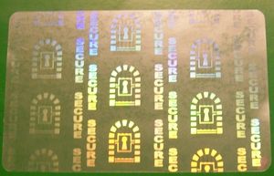 Neues Design, hochwertige, manipulation sichere Hologramm-Overlay für Visitenkarten-Lizenz pakete - Product Image 4