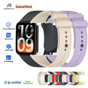 Adaptador de Metal con Correa Deportiva de Silicona para Xiaomi <span class=keywords><strong>Mi</strong></span> <span class=keywords><strong>Band</strong></span> 8 Pro 10 Pro, Correa para Reloj Redmi 6 5 <span class=keywords><strong>4</strong></span> - Product Image 1