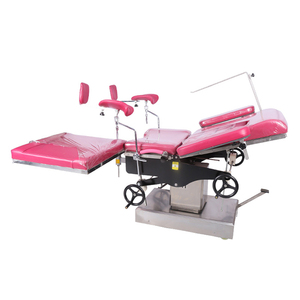 Lit d'hôpital électrique multifonction réglable pour obstétrique, gynécologie, opérations et accouchements - Product Image 6