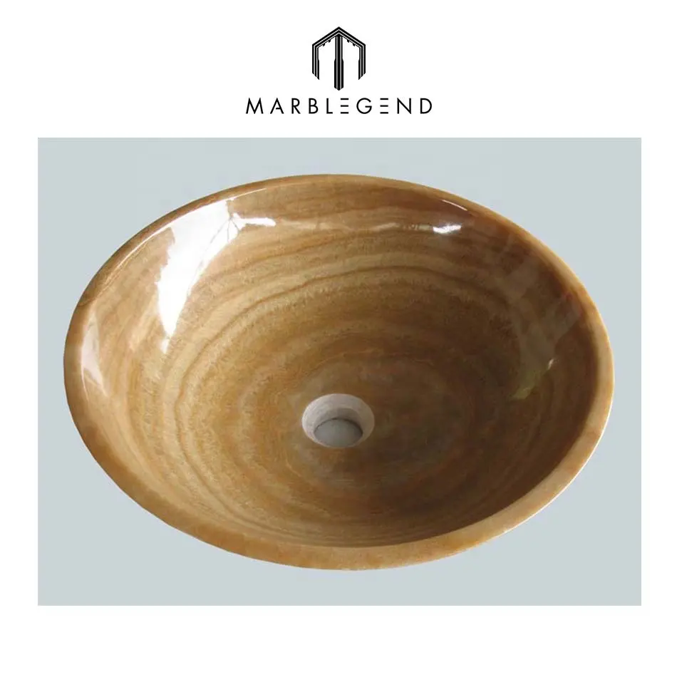 Dedicated and durable natural marble stone wash basin