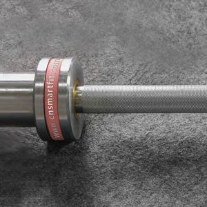 SMARTFIT <span class=keywords><strong>Barre</strong></span> de compétition pour femmes 15 kg, logo personnalisé, capacité de 1000 lb pour l'entraînement de musculation en salle de sport - Product Image 4