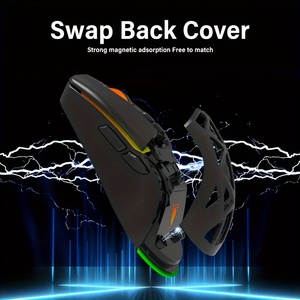 Ratón ergonómico <span class=keywords><strong>para</strong></span> Juegos de oficina 7200 DPI RGB retroiluminado Metal ponderado con cable óptico USB <span class=keywords><strong>MMO</strong></span> ordenador Macro <span class=keywords><strong>para</strong></span> jugadores - Product Image 2