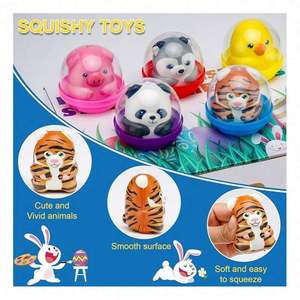 TOYSRUNNER Oferta Especial de Pascua: Juguetes Blandos de TPR de Conejo y Ballena, 12 Unidades, Colores Pastel, de Levantamiento Lento, para Alivio de la Ansiedad y el Estrés Sensorial - Product Image 4