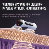 Appareil de massage multifonctionnel en forme d'anneau entièrement amélioré avec sangle de soutien dorsal réglable, accessoire de massage par contact