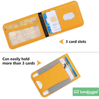 Porte-cartes élastique de grande capacité Accessoires de téléphone Support magnétique Autocollant portefeuille en cuir pour smartphone
