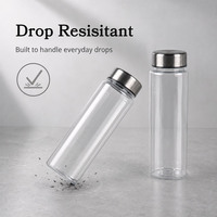 Botella de Agua Tritan de 350ml, 500ml, 700ml con Logotipo Personalizado, Taza para Jugo a Prueba de Fugas para Deportes, Fitness, Gimnasio, Entrenamiento, Proveedor Mayorista